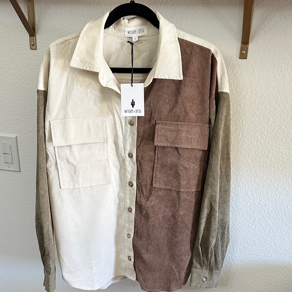 Whiteroom + Cactus Women’s Button up Shacket